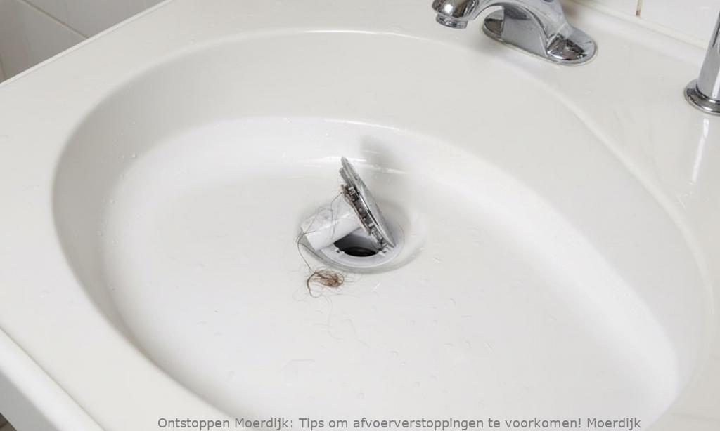 Tips om afvoerverstoppingen te voorkomen! Moerdijk