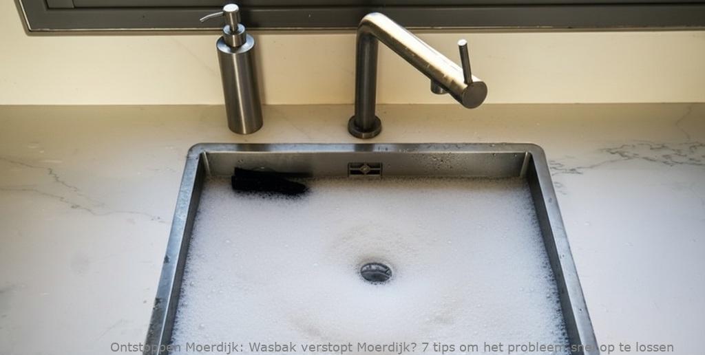 Wasbak verstopt Moerdijk? 7 tips om het probleem snel op te lossen